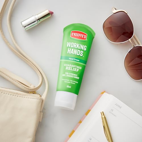 - O'Keeffe's Working Hands | 80ml Tube | Hand Cream for Extremely Dry, Cracked Hands -
