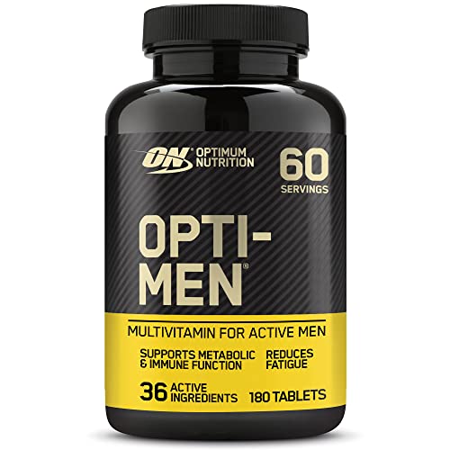 - Optimum Nutrition Opti-Men Multi-Vitamin Supplements for Men | With Vitamin D, Vitamin C, Vitamin B6 and Amino Acids -