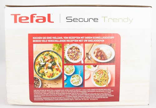 - Tefal | Secure Trendy P2580400 Pressure Cooker | 4 L -