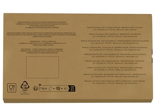 - KICHLY Sauce Pan 18cm | 2L Non Stick Saucepan with Lid | Induction Safe Cooking pots & Pans, Multi Purpose Sauce Pot -