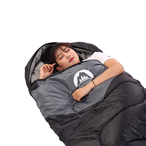 - Sleeping Bag 3 Seasons | (Summer, Spring, Fall) Warm & Cool Weather -