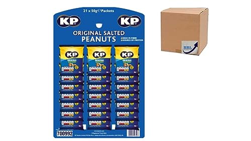 - KP Original Salted peanuts | Pub Card | 21 X 50 G -