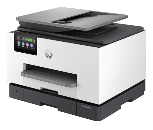 - HP OfficeJet Pro 9132e All-in-One Printer | Colour | Printer for Small Office | Print, Scan, Copy Automatic document feeder| 2 Tray | 3 months Instant Ink with HP | Easy Setup | Up To 3 Years Warranty -