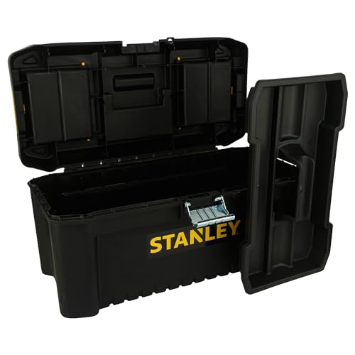 - Stanley STST1-75518 | Essential 16 Toolbox | Metal latches -