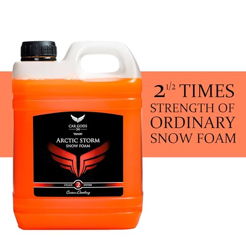 Car Gods Triton Arctic Storm Snow Foam Shampoo, 2.5 L