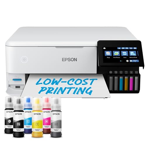 - Epson EcoTank ET-8500 A4 Wi-Fi Ink Tank Photo Printer -