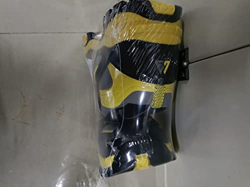 - Unitysow Boys Trekking & Hiking Footwear - Kids Walking Boots - Waterproof Trainers - Yellow,6.5 UK -