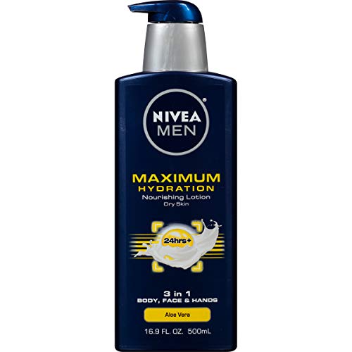 - Nivea For Men Maximum Hydration Nourishing Lotion for Dry Skin | 16.9 Ounce -