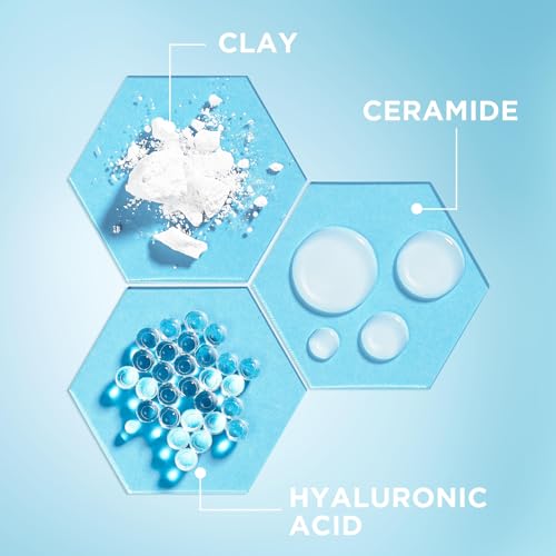 - Garnier Gentle Deep Face Cleanser | With Hydrating Hyaluronic Acid | Protecting Ceramides | Purifying Clay | Fragrance Free -