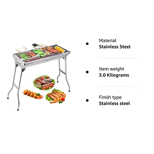 - Uten Barbecue Grill, Stainless Steel BBQ -