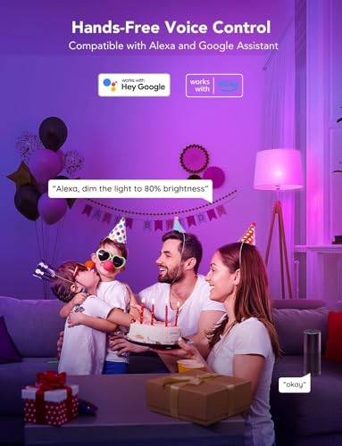 - Govee RGBWW Smart Bulbs | WiFi | LED Light Bulb With Music Sync B22 |  Alexa and Google Assistant -