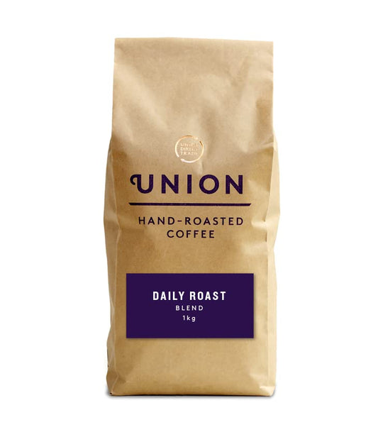 - Union Coffee | Daily Roast Coffee Beans | Dark Roast | Pack of 1kg -