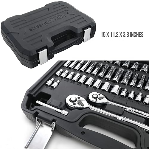 Amazon Basics Socket Set (123 Piece)