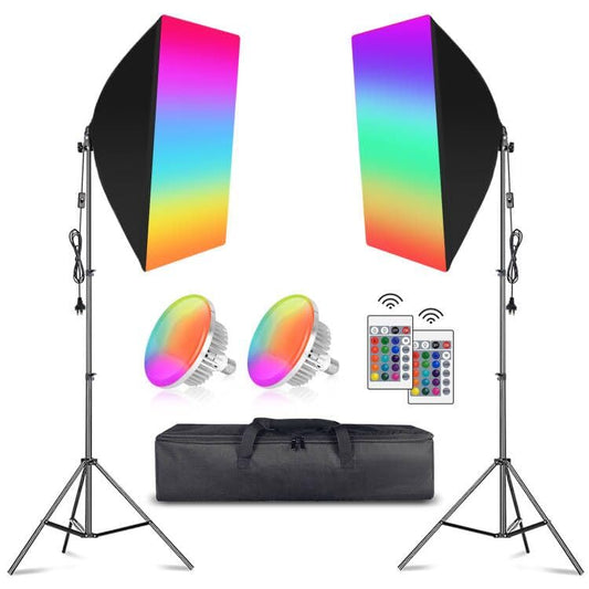 - MSKIRA Softbox Lighting Kit | Continuous Photography Lighting Kit -