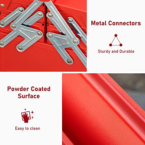 - DURHAND Metal Tool Box | 3 Tier | 5 Tray | Professional Portable Storage Cabinet -