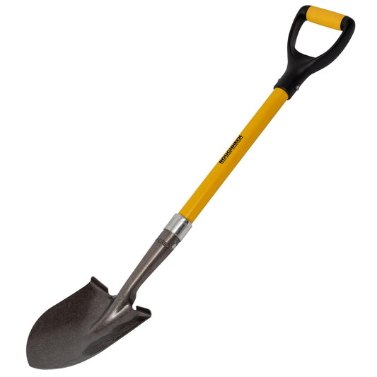 - Roughneck ROU68010 | Round Pointed | For Digging | Mini Shovel 880mm/34½" -