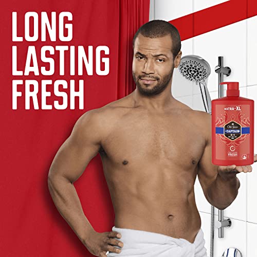 - Old Spice Captain Shower | 1000ml | 3-in-1 -