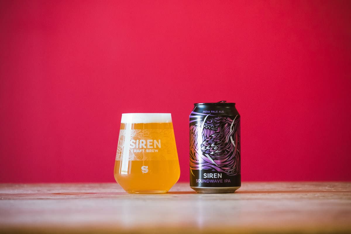 - Siren Soundwave IPA Craft Beer | 4 x 330 ml -