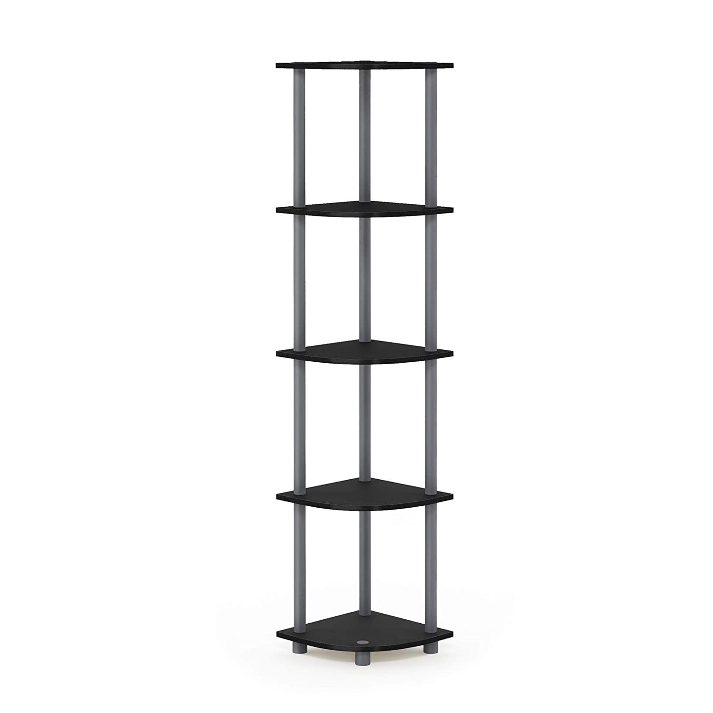 - Furinno Turn-N-Tube | 5 Tier Corner Display Rack | Multipurpose Shelving Unit -