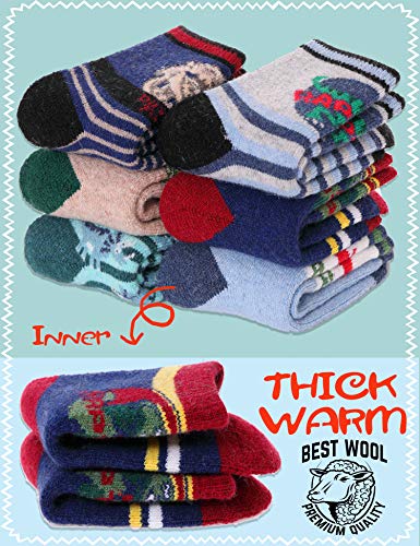 - Kids Warm Merino Wool Socks for Walking -