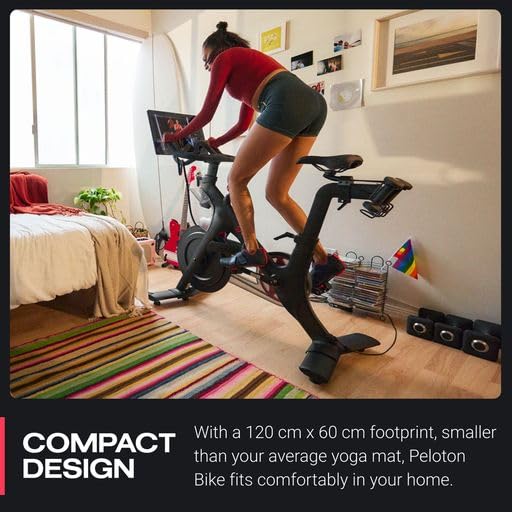 - Original Peloton Bike | Indoor Stationary Exercise Bike | Immersive 22” HD Touchscreen -