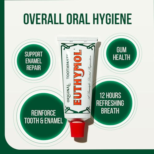- Euthymol Original Toothpaste 75ml x 6 -