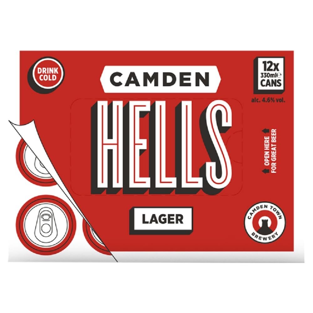 Camden Hells, 12 x 330 ml Can