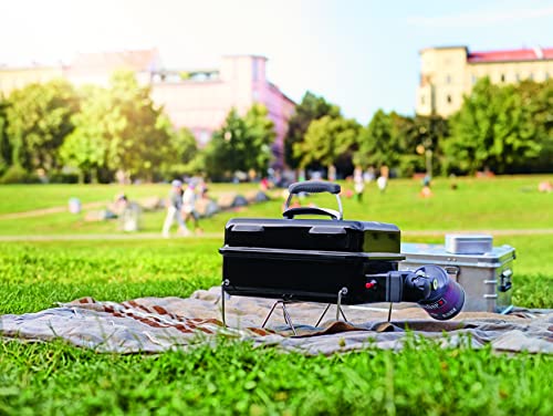 - Weber Go-Anywhere Barbeque Grill | Portable Grill | Table Top Camping Barbeque with Lid |