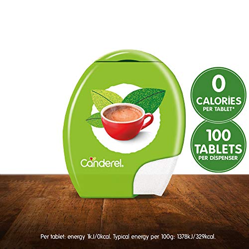 Canderel Stevia Sweetener Blend - 100 Tablets (Pack of 5)