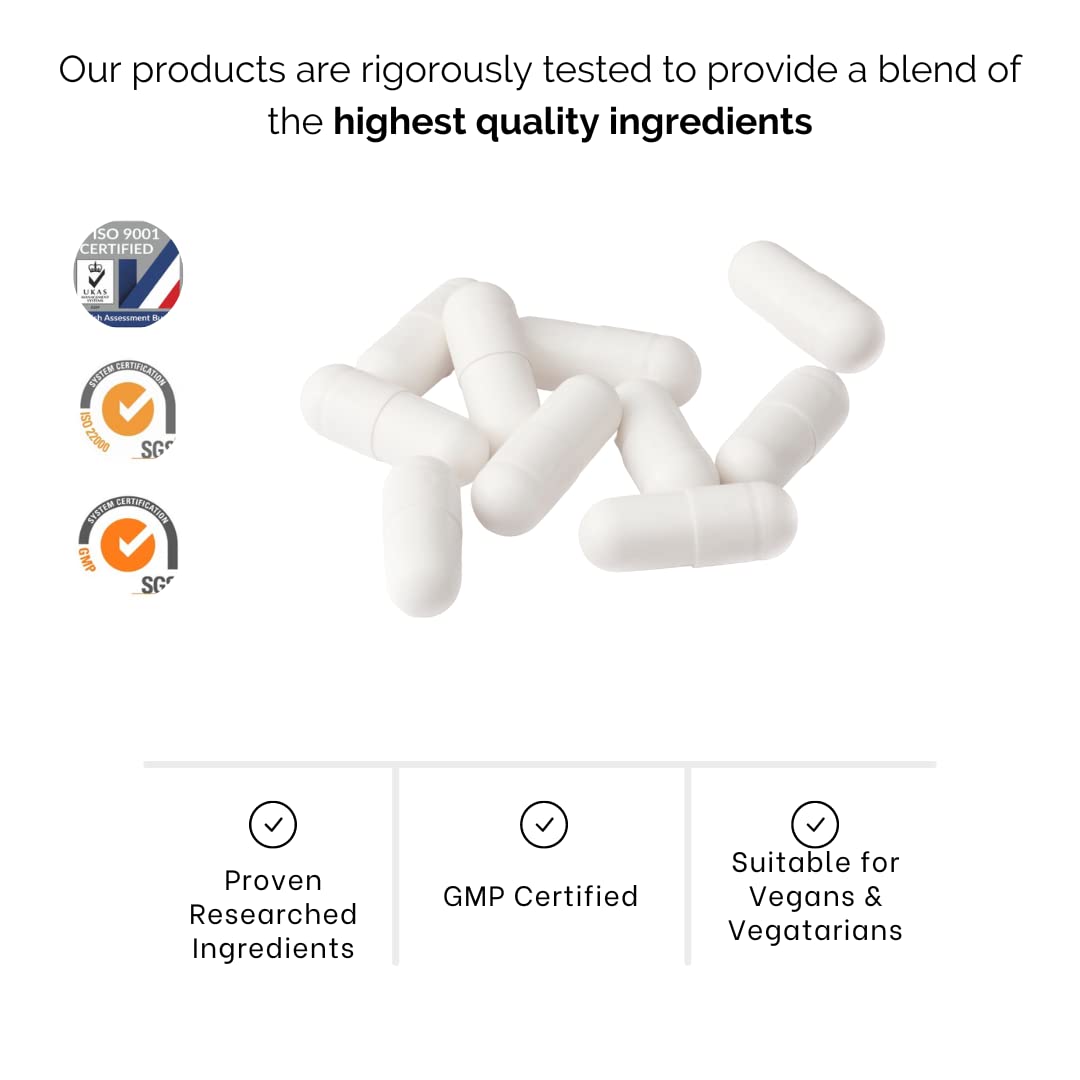 - Sleep LC Advanced Formula+ | Adult Sleeping Tablets | Magnesium Taurate | L-Theanine L Theanine | Apigenin | Luteolin | 60 Capsules | 1 Month Supply -