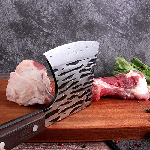 - Fubinaty 6 Inch Chef's Knife | Handmade Forged Thickened Kitchen Knive -