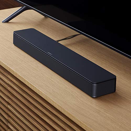 Bose TV Speaker - Small Soundbar with Bluetooth Connectivity, Black