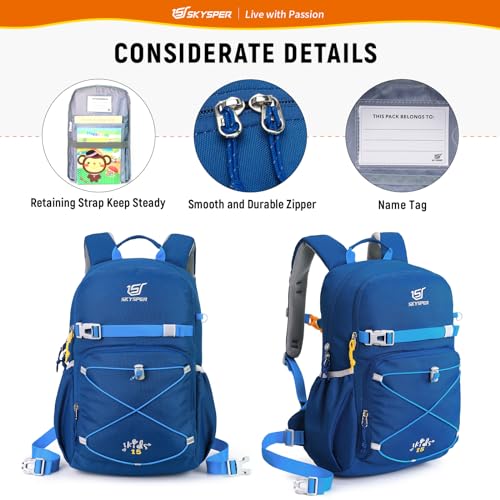 - SKYSPER Kids Backpack | Age 4-8 Children's Backpack | School Bag -