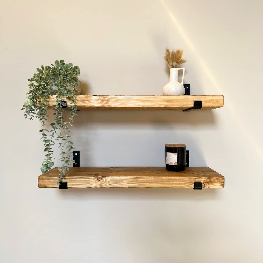 - Masterplank Wall Shelves Set of 2 | 70 x 22 x 4.4 | Decorative Shelves -