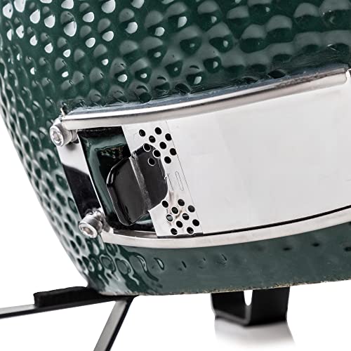 - Fire Mountain 15" Mini Ceramic BBQ Kamado Grill | Egg BBQ | Charcoal Grill, Oven and Smoker -