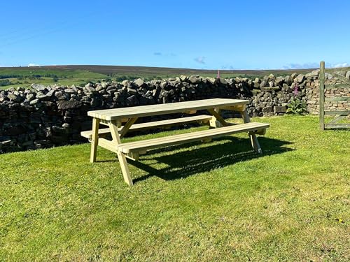 - MG Wooden Picnic Tables | 6ft Length -