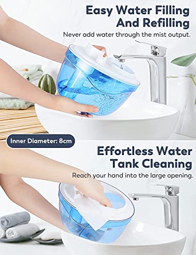 - Aribio Humidifiers | 2.2L Humidifier | Air Humidifier With 10H Continuous Use & Auto-Off -