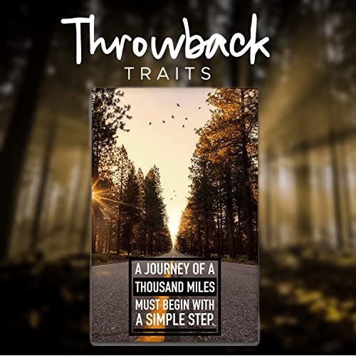 - Motivational Posters | Inspirational Quotes Wall Art Set of 6 -