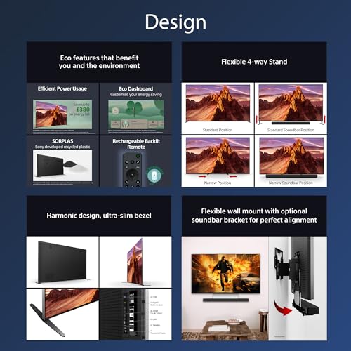 - Sony BRAVIA 9 QLED | K75XR90 | 75 Inch 4K HDR Google Smart TV | Chromecast | AirPlay | 120Hz | 5 Year Warranty -