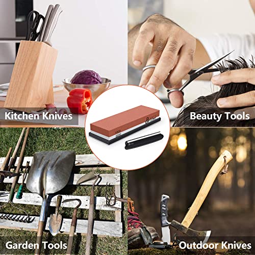 - Sharpening Stone | DDF IohEF Whetstone grit 1000/6000 | Professional 2-in-1 Double-Sided -