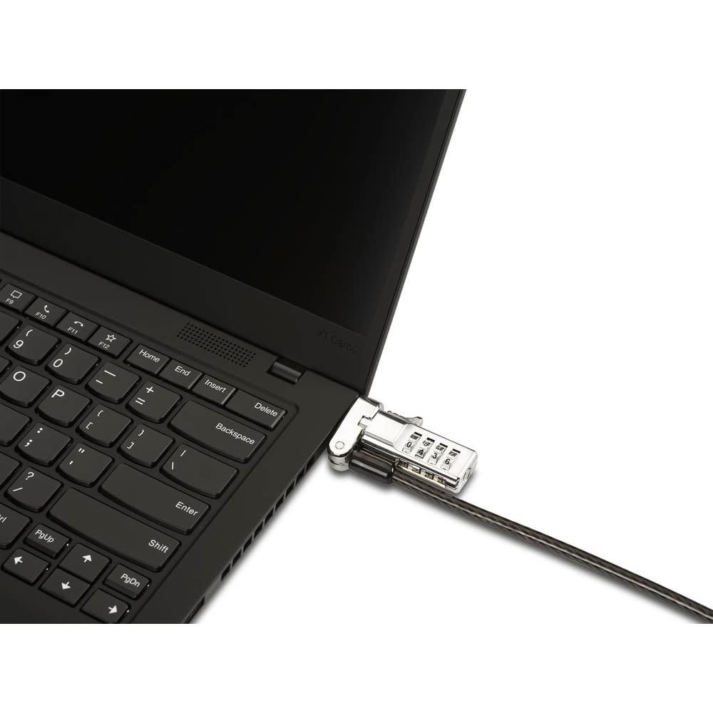 - Kensington Universal 3-in-1 Combination Laptop Lock Kit -