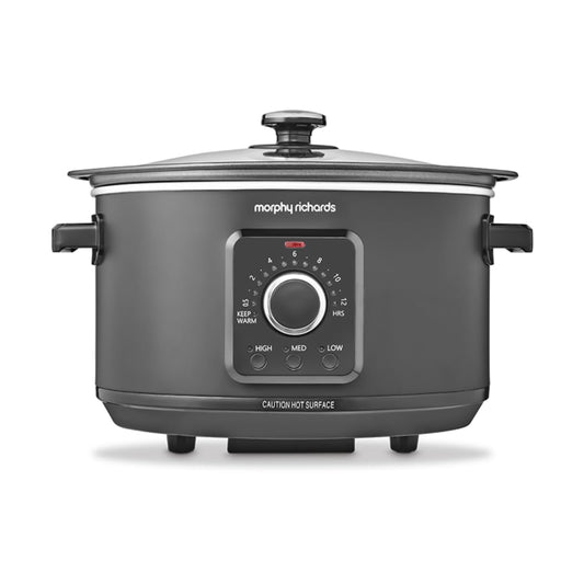 - Morphy Richards 3.5L Easy Time Slow Cooker | Automatic Heat Settings -
