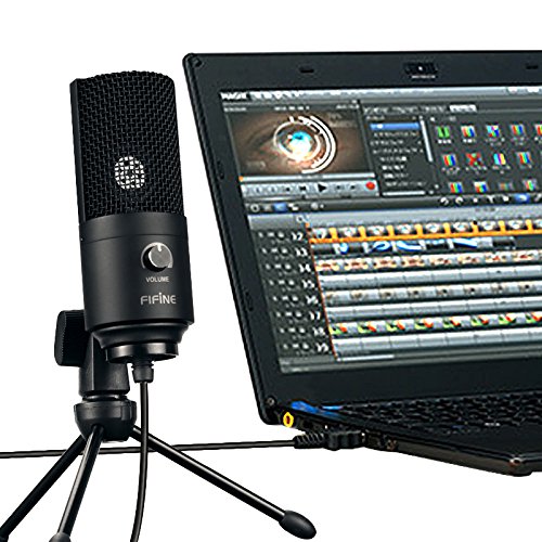 - FIFINE USB Microphone | Metal Condenser Recording Microphone -