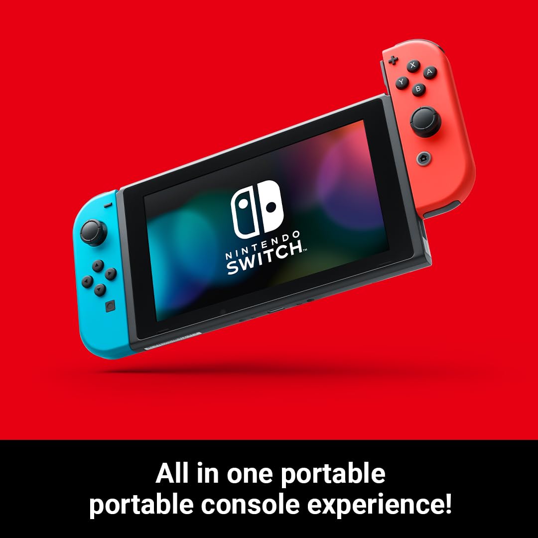 - Nintendo Switch | (Neon Red/Neon blue) -