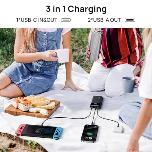 - INIU Power Bank | 20000mAh Fast Charging Portable Charger | 22.5W Powerbank with USB C Input & Output -