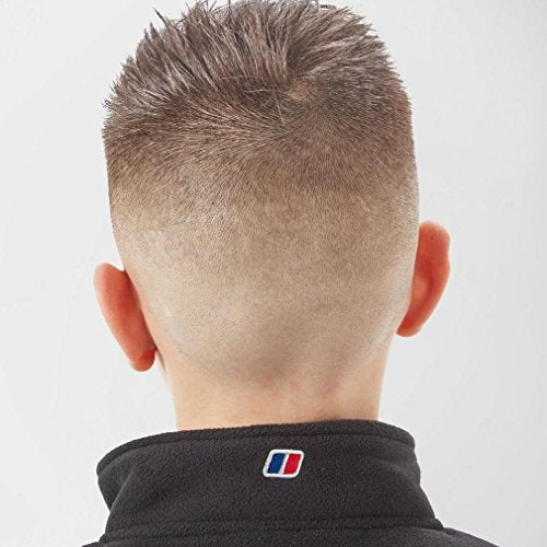 Berghaus Tyndrum Kids' Fleece with Full Zip and Anti-pill Fabric, Kids' Midlayer Fleece Jacket, Kids' Hiking & Outdoor Recreation Clothing (11-12 Years, Black)