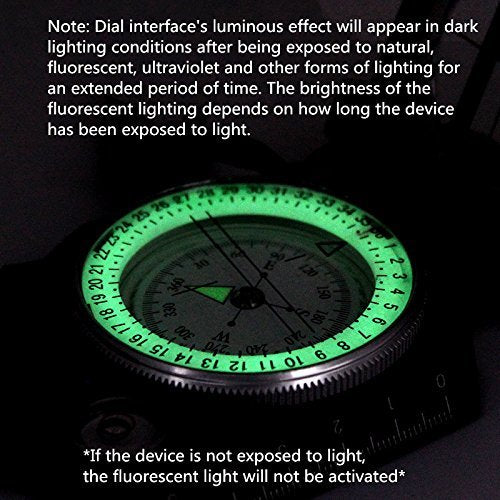 - Sportneer Compass | Hiking Compass Navigation | Waterproof Shockproof Military Compass -