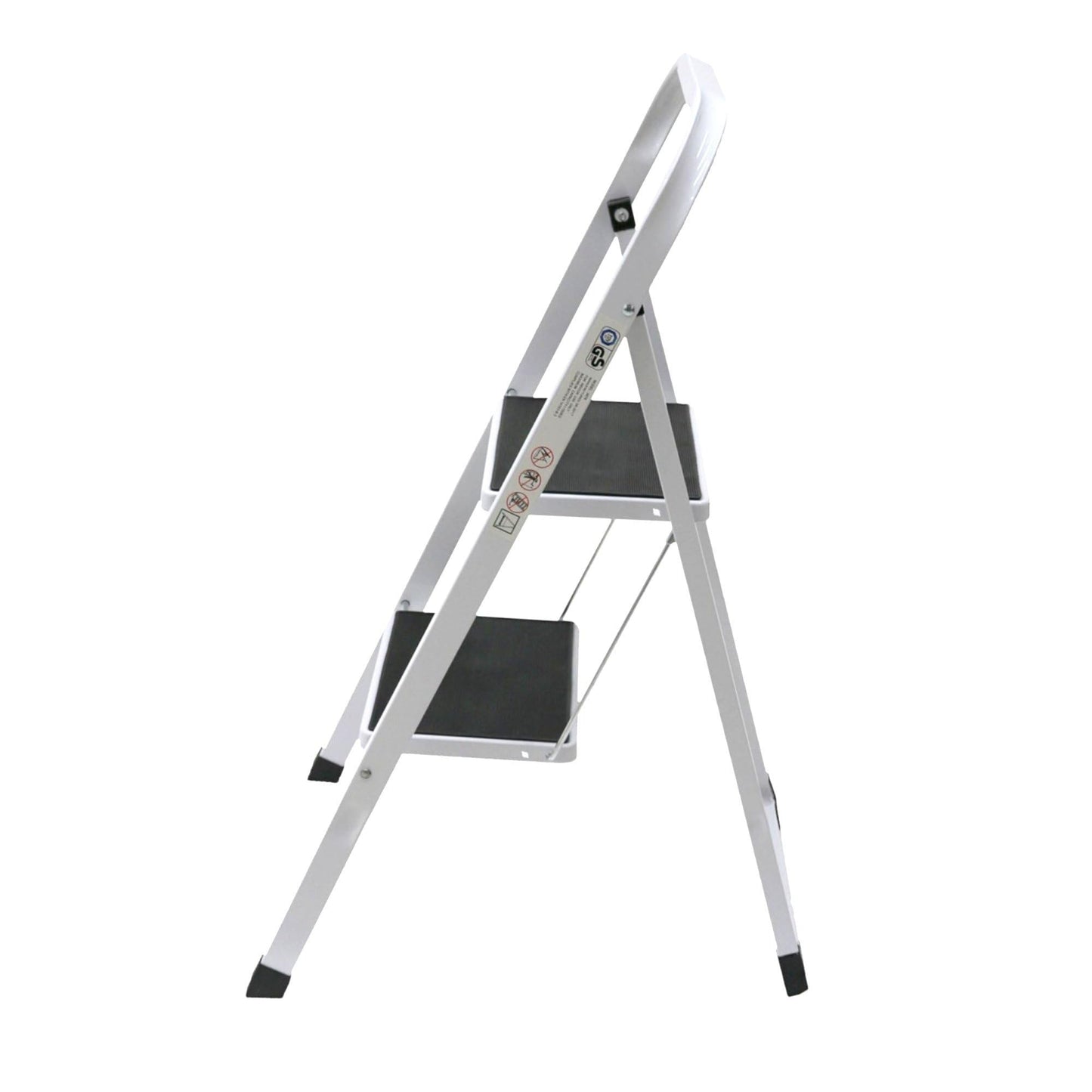 - Oypla Foldable 2 Step Ladder | Non Slip Tread -