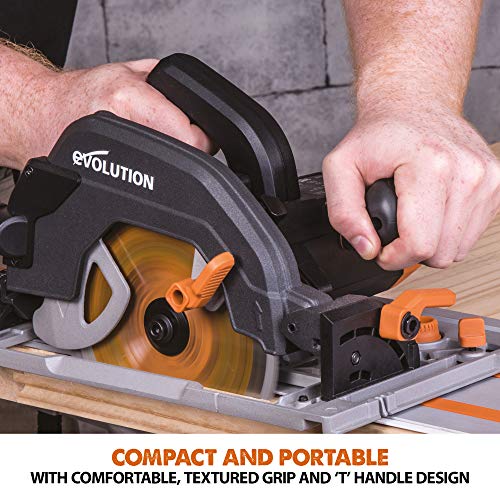 - Evolution Power Tools R185CCS Circular Saw | TCT Multi-Material Blade -