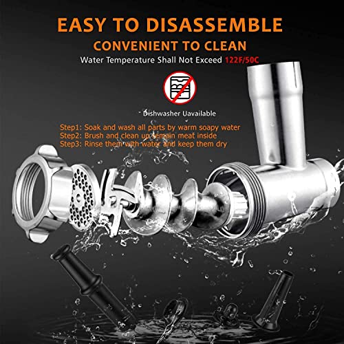 - Electric Meat Grinder And Duty Household Sausage Maker | Meat Mincer Food Grinding Mincing Machine -